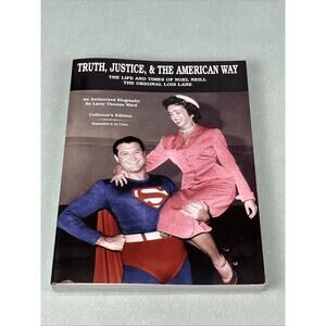 Truth Justice & The American Way Life of Noel Neill Lois Lane SIGNED Superman